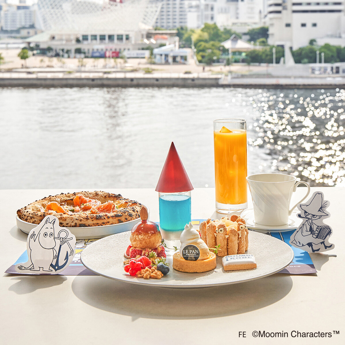 【ル・パン総本店・アミ神戸コラボ】ムーミン×神戸ポートタワー a part of KOBE