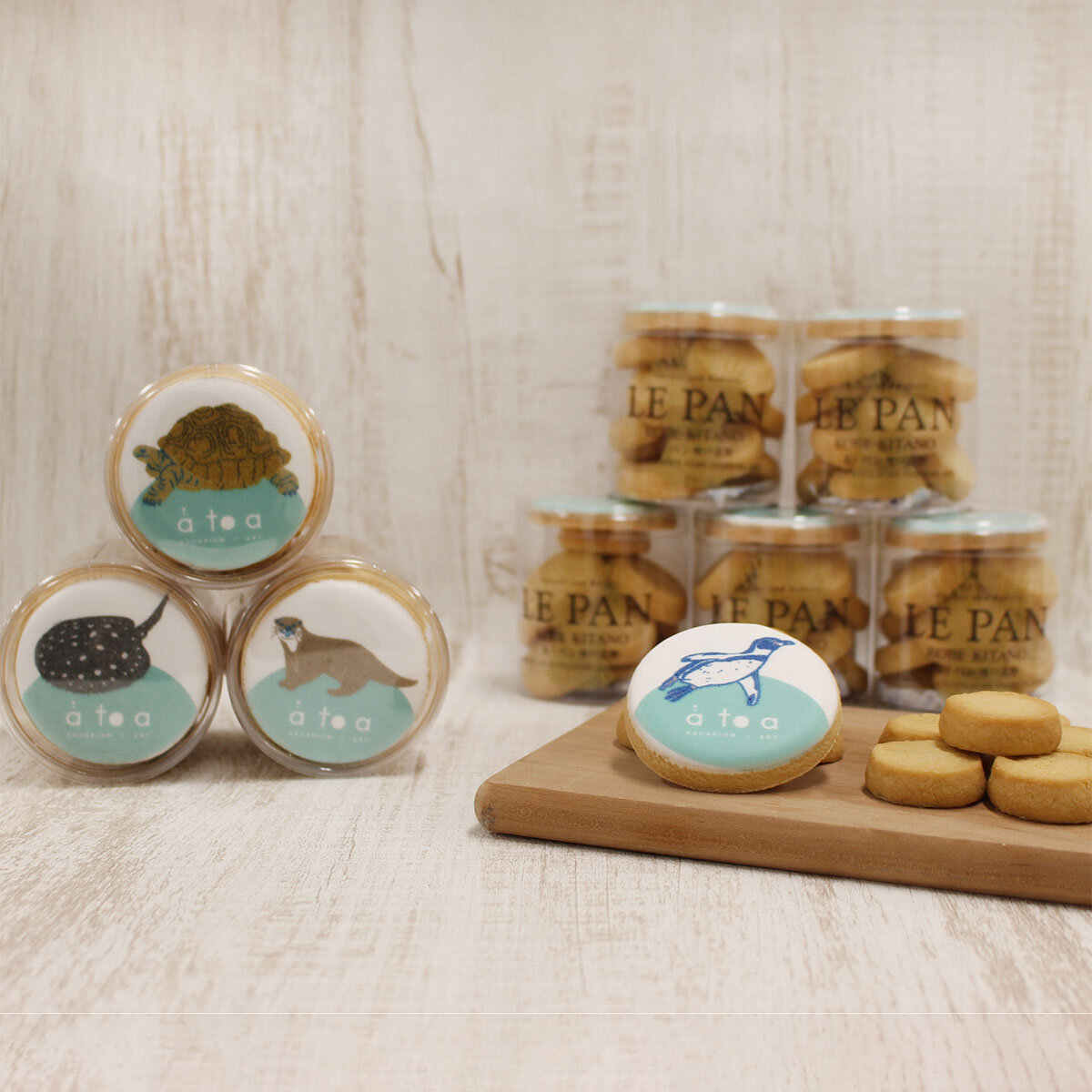 アトアで出会える生きものがクッキーのデザインに！アトア×ル・パン 初のコラボ商品が誕生メイン画像