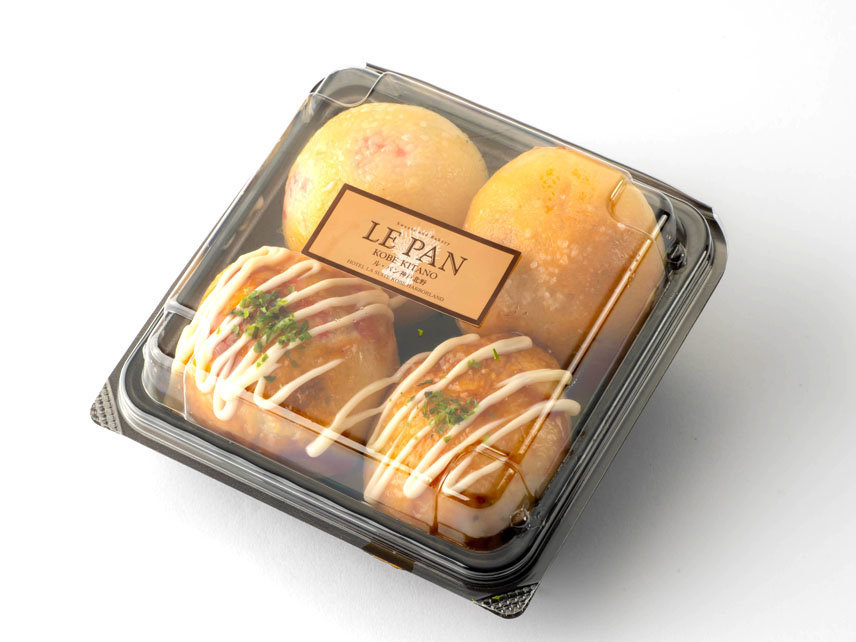 ル・パン神戸北野 伊丹空港店限定「たこ焼きパン」販売開始画像