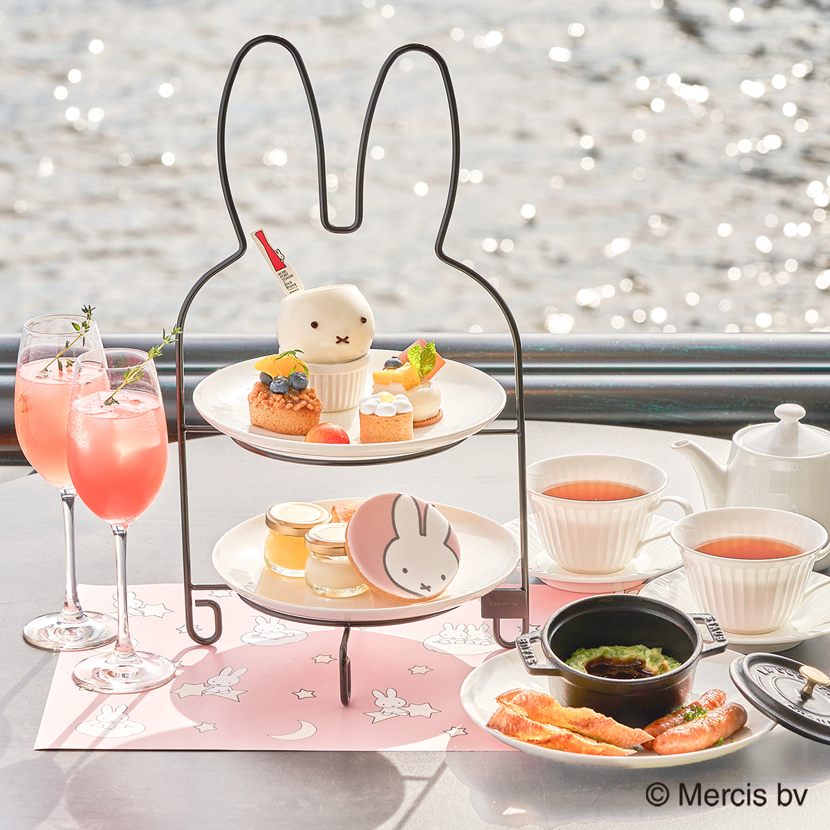 【ル・パン総本店・アミ神戸コラボ】ミッフィーと出会う神戸の夏が帰ってくる。「KOBE PORT TOWER×Dick Bruna TABLE in KOBE Waterfront」~Night Time~