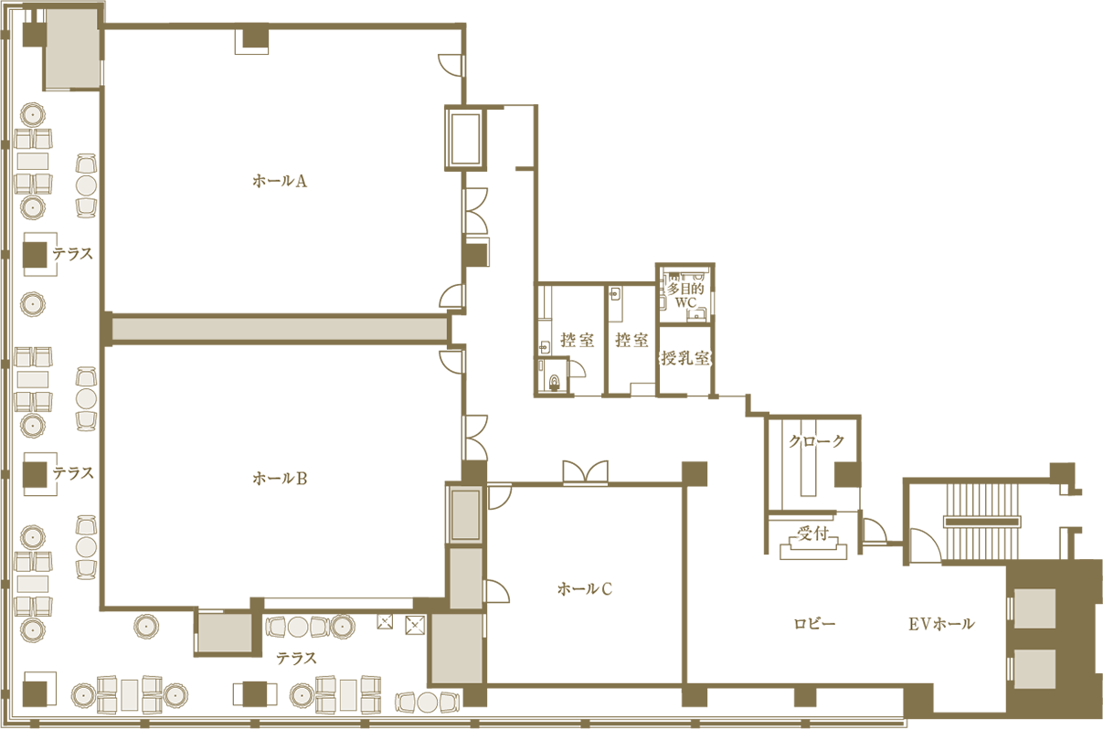 施設間取り図